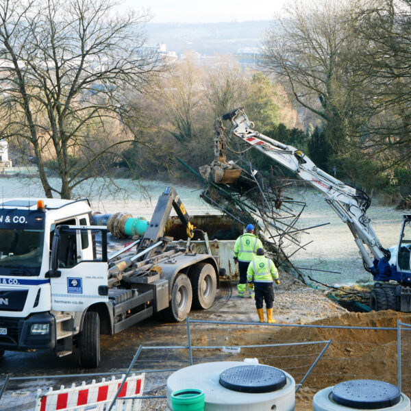 PLATZ FÜR NEUEN WASSERTANK