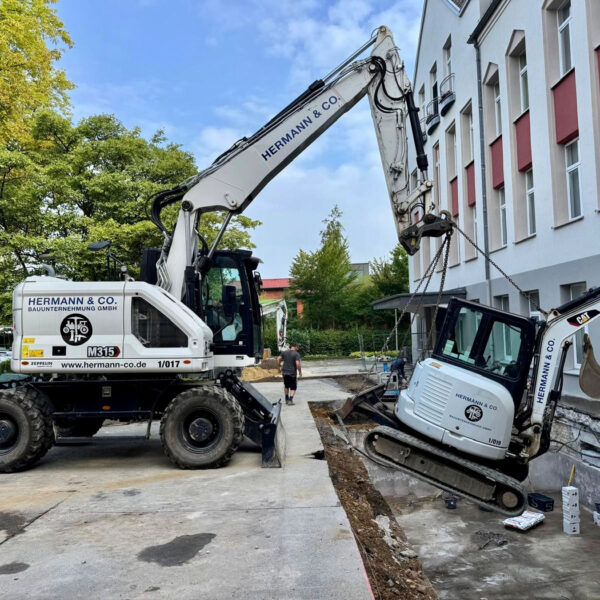 Umfangreiche Sanierungsmaßnahmen am Aachener Vinzenz-Heim aufgrund eines Wassereintritts