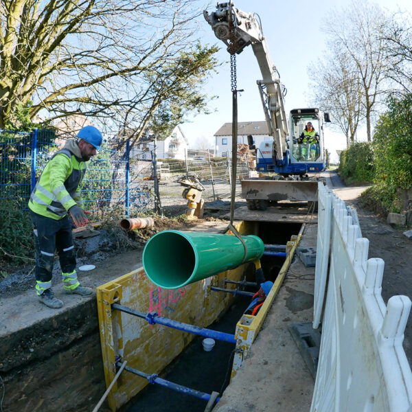 Wasserleitung Schlackstraße