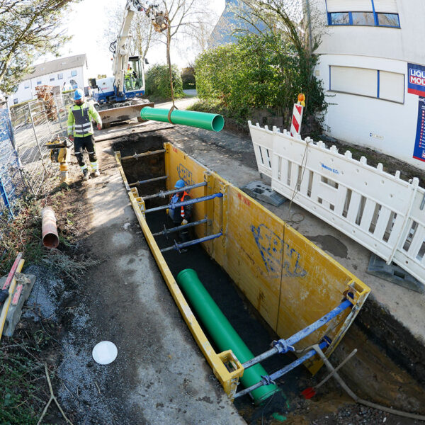 Wasserleitung Schlackstraße