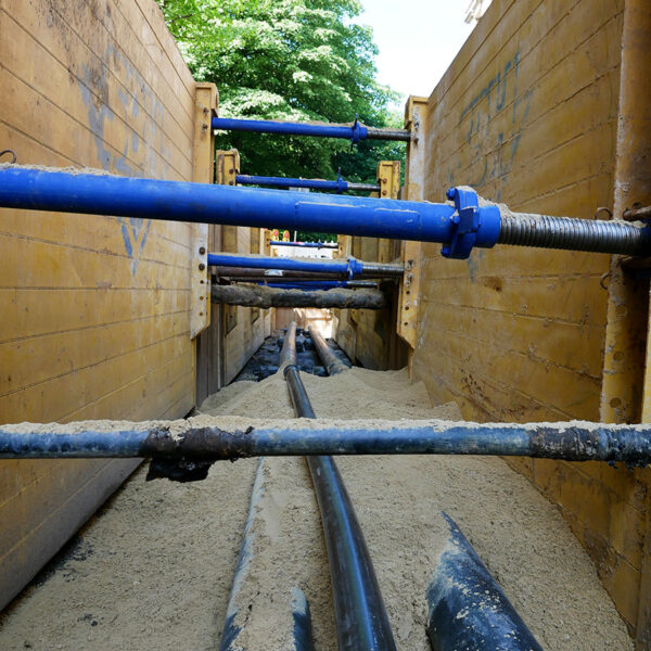 Ausbau des Fernwärmenetzes