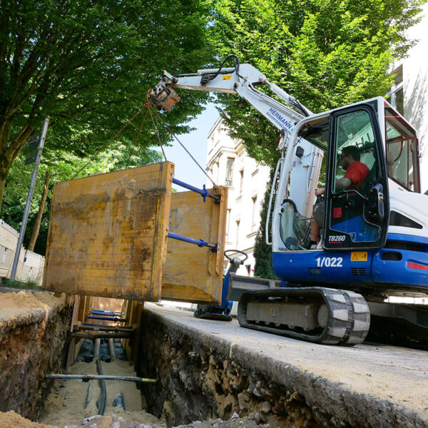 Ausbau des Fernwärmenetzes